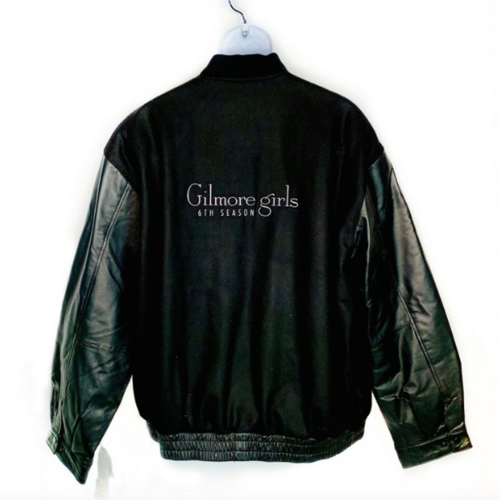 GILMORE GIRLS Cast & Crew Gift Varsity Jacket Lthr